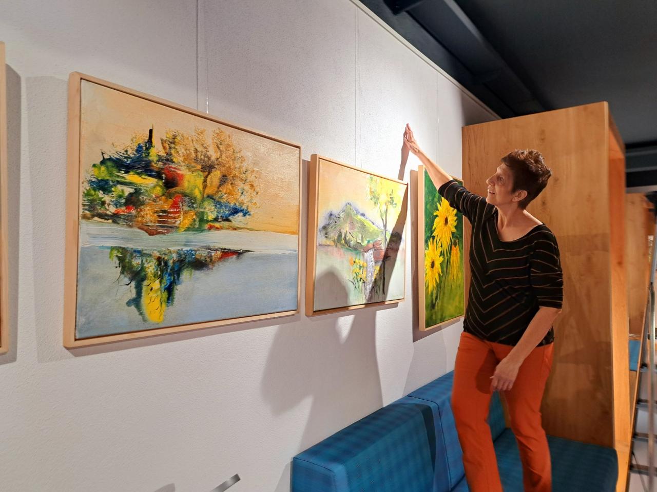 Gina Bacher in der Bücherei & Spielothek Telfs