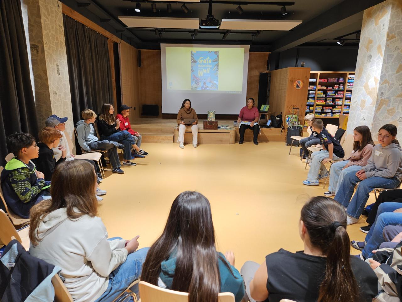 Gute Nachrichten in der Bücherei & Spielothek