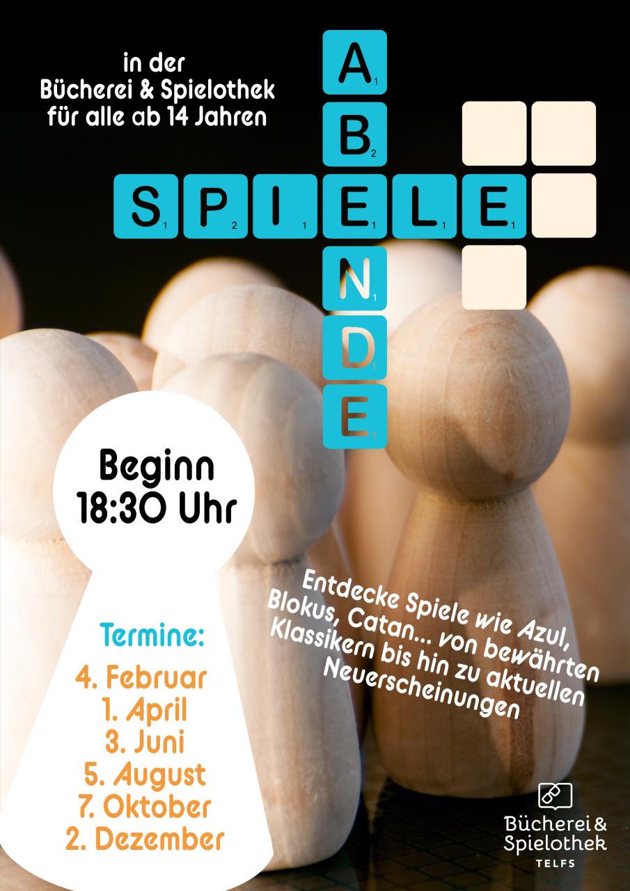 Spieleabende in der Bücherei & Spielothek