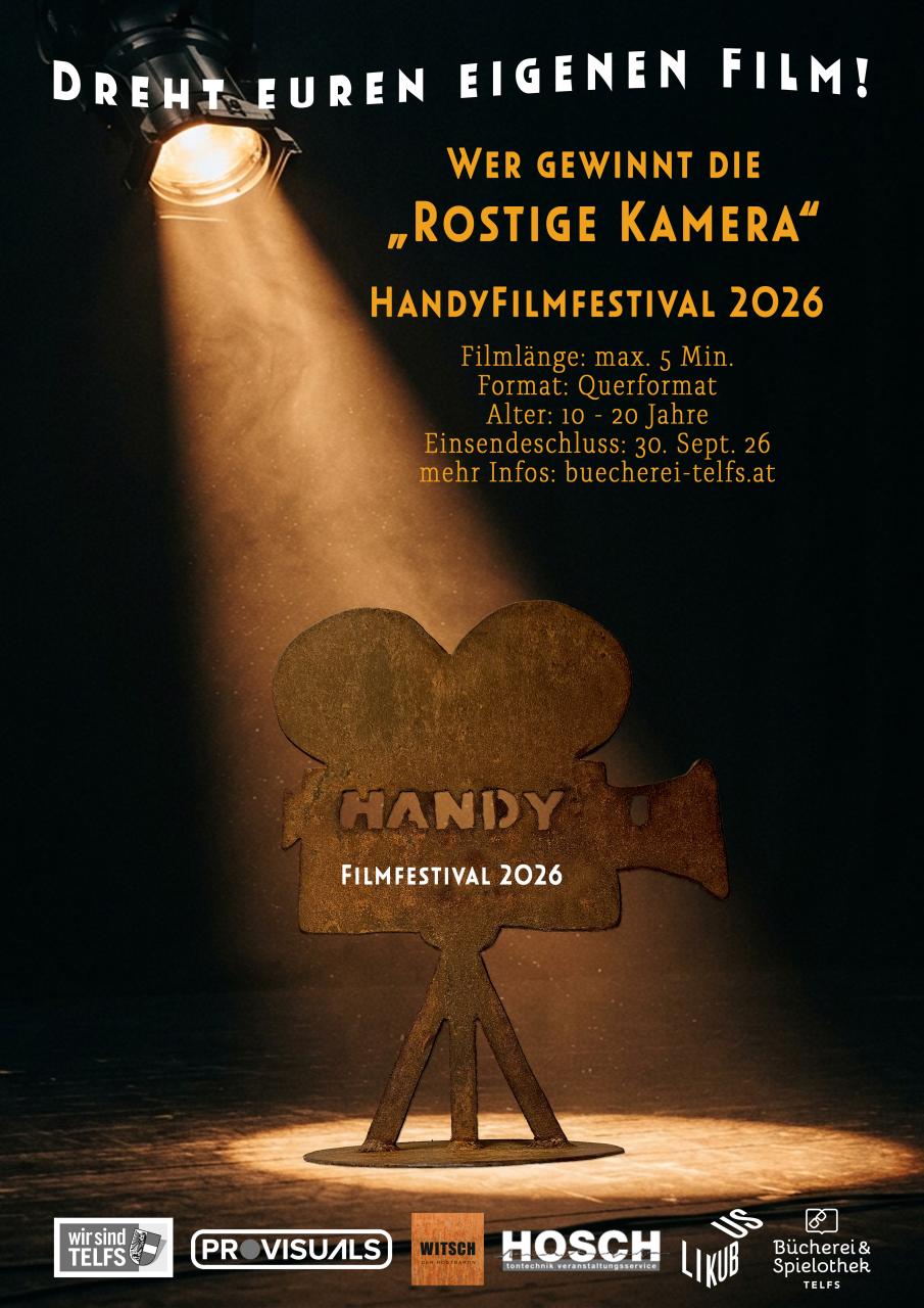 Handyfilmfestival in der Bücherei & Spielothek Telfs