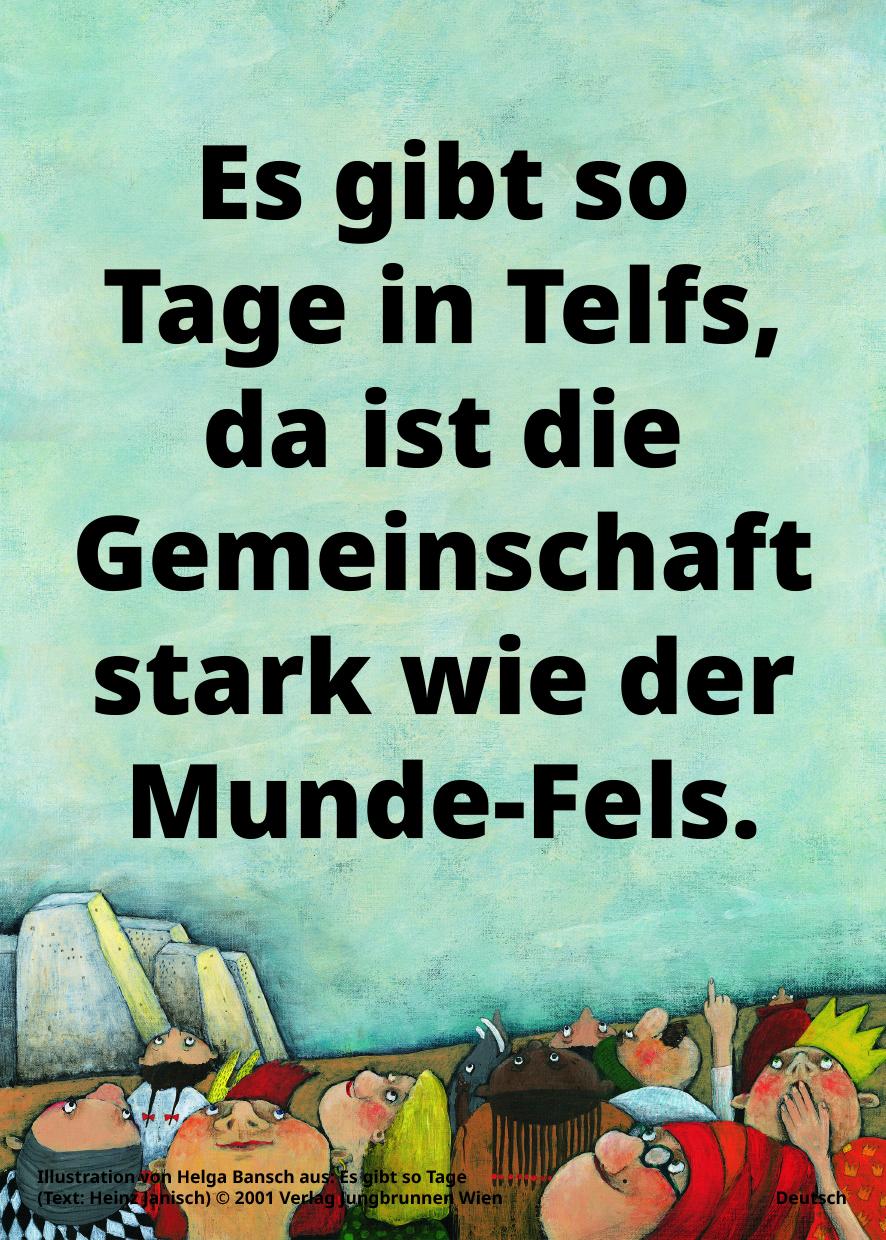 Es gibt so Tage in Telfs