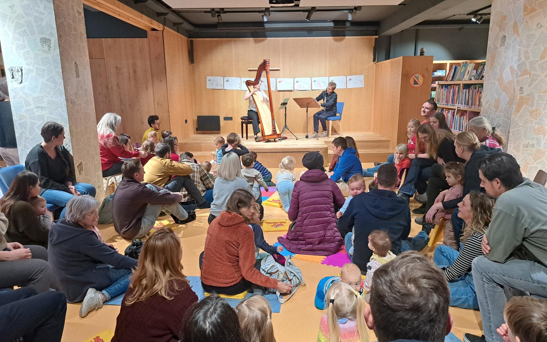 Kuschelkonzert in der Bücherei & Spielothek Telfs